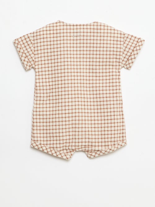 Barboteuse courte - Kiabi