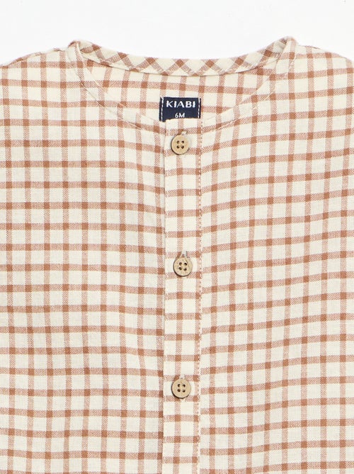 Barboteuse courte - Kiabi