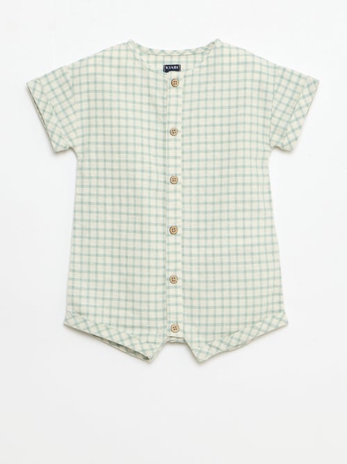 Barboteuse courte - Kiabi