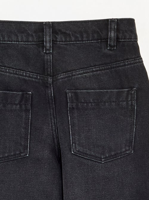 Barrel-fit denim trousers - Kiabi
