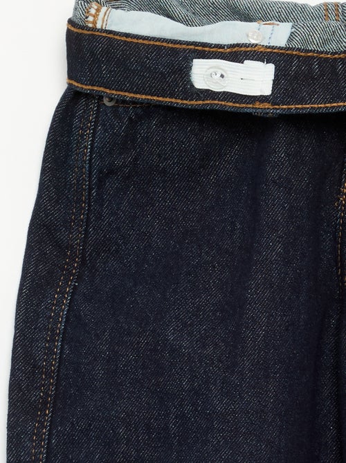 Barrel-fit denim trousers - Kiabi