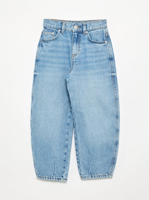 Barrel-Fit Jeanshose - Kiabi
