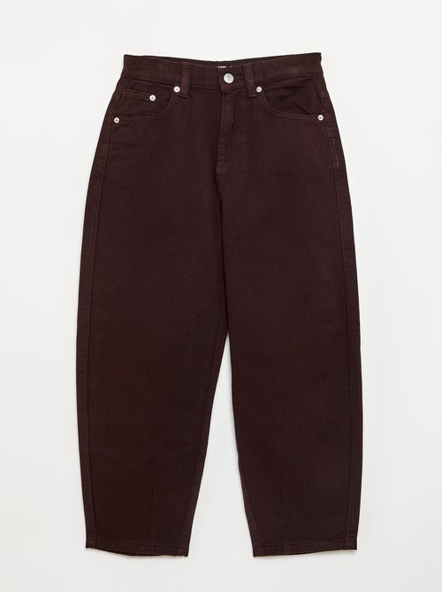 Barrel-Fit Jeanshose - Kiabi