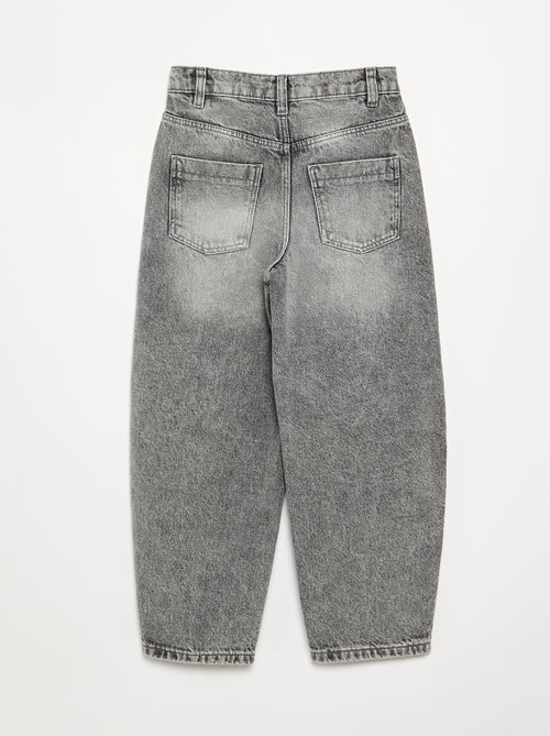 Barrel-Fit Jeanshose - Kiabi
