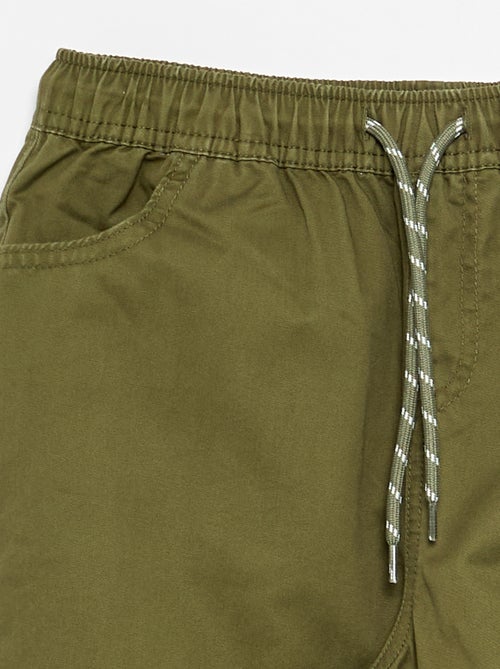 Barrel fit pants with drawstring - Kiabi