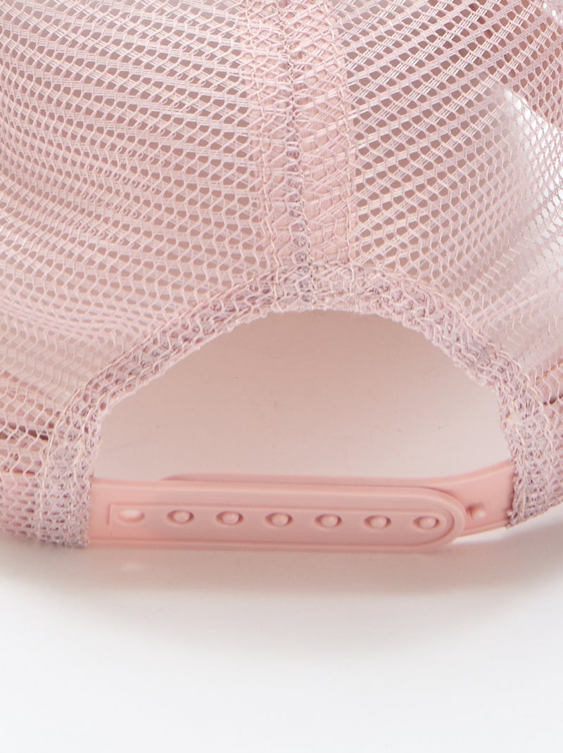 Baseball-Cap mit Patch Rosa - Kiabi
