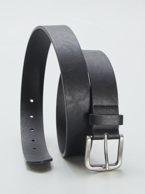 Basic belt with metal buckle - Kiabi