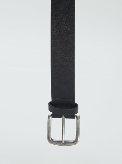 Basic belt with metal buckle - Kiabi