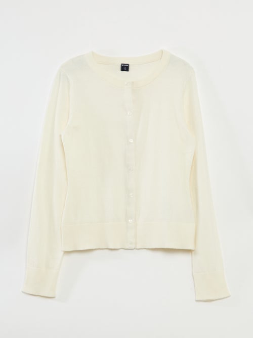 Basic Cardigan - Easy-Dressing Collection - Kiabi