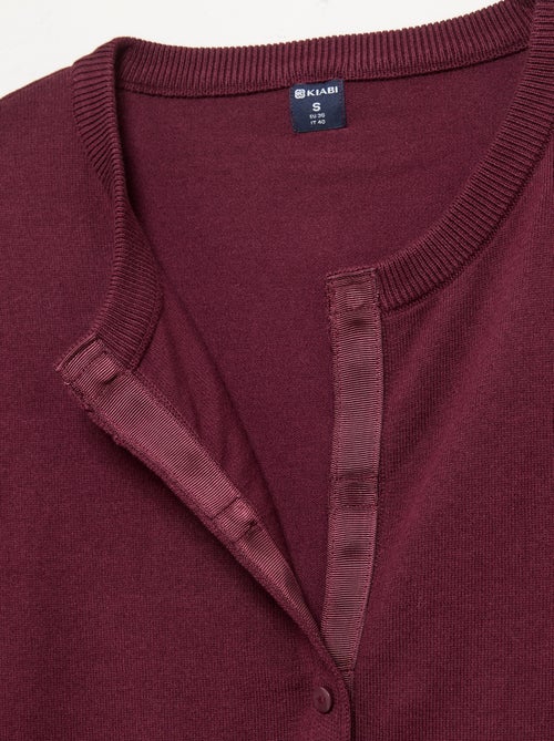 Basic Cardigan - Easy to put on - Kiabi
