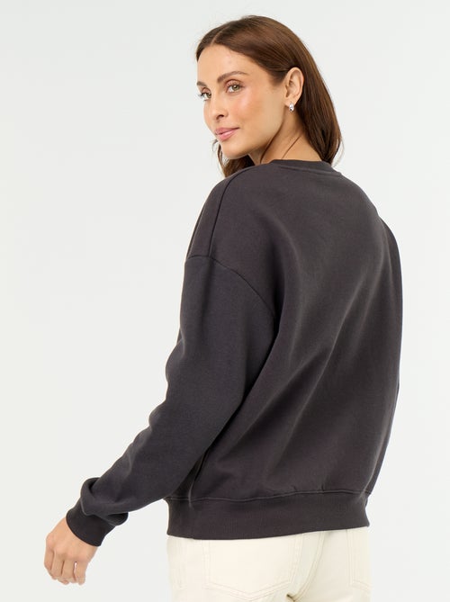 Basic fleece sweatshirt - Kiabi
