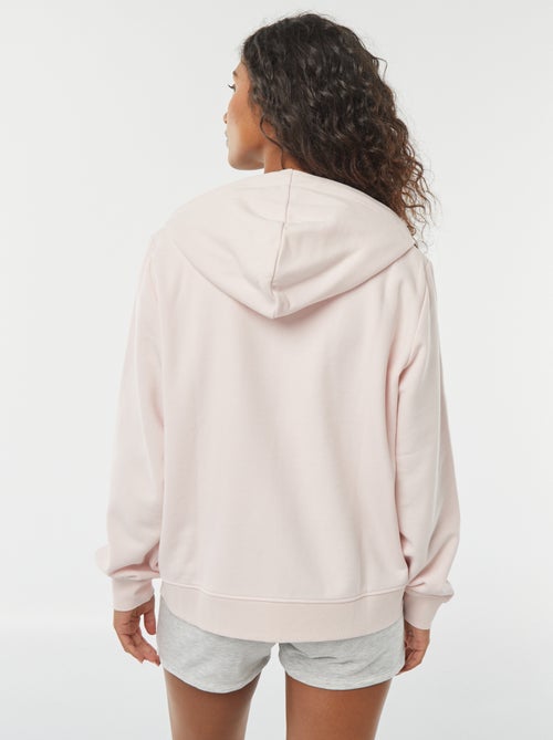 Basic Kapuzen-Sweatshirt mit Reissverschluss - Kiabi