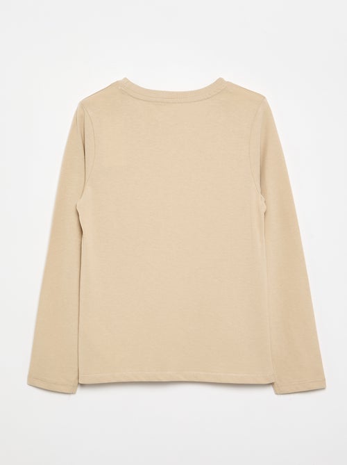 Basic Langarmshirt - Kiabi