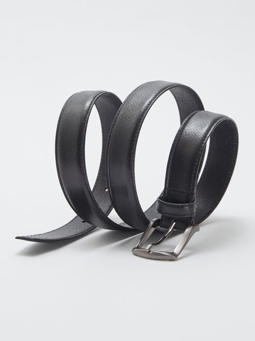 Basic-Ledergürtel mit Metallschnalle - Kiabi Basic-Ledergürtel mit Metallschnalle - Kiabi