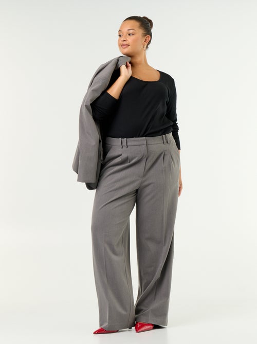 Basic Ribbed T-shirt - Kiabi