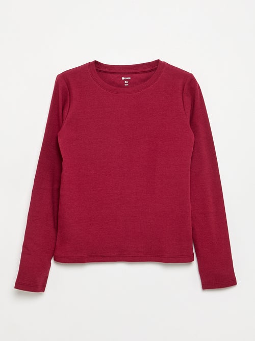 Basic Ribbed T-shirt - Kiabi