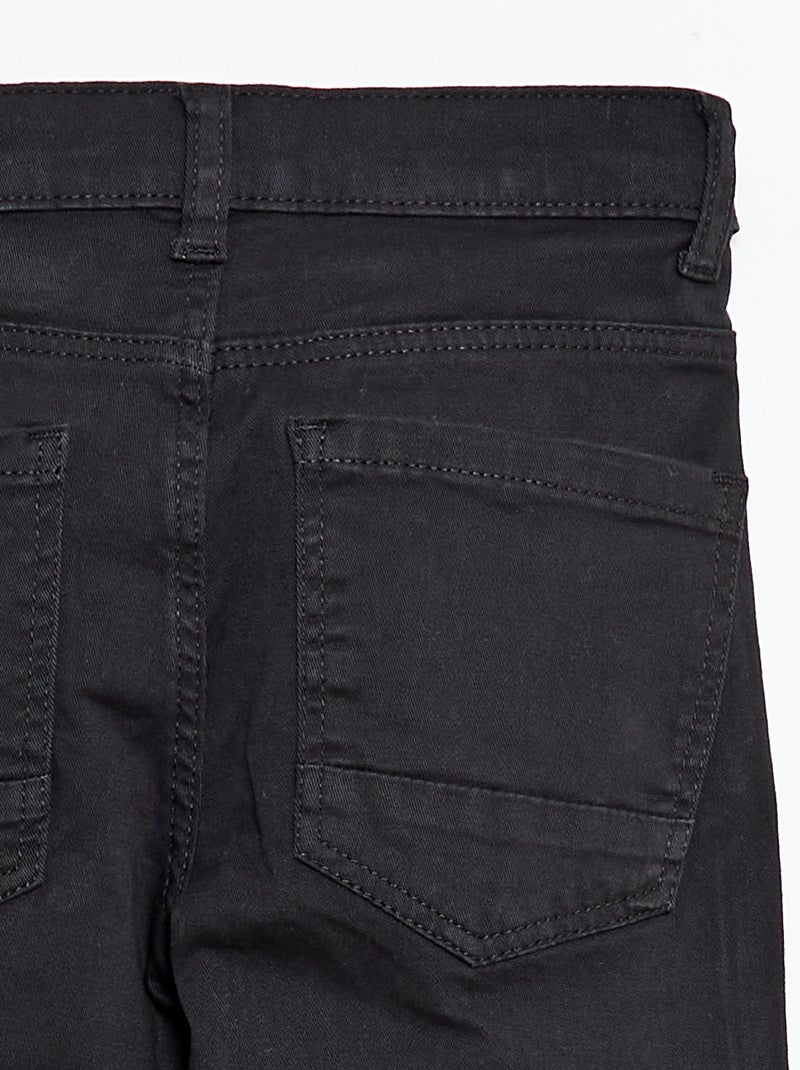 Basic skinny trousers Black - Kiabi