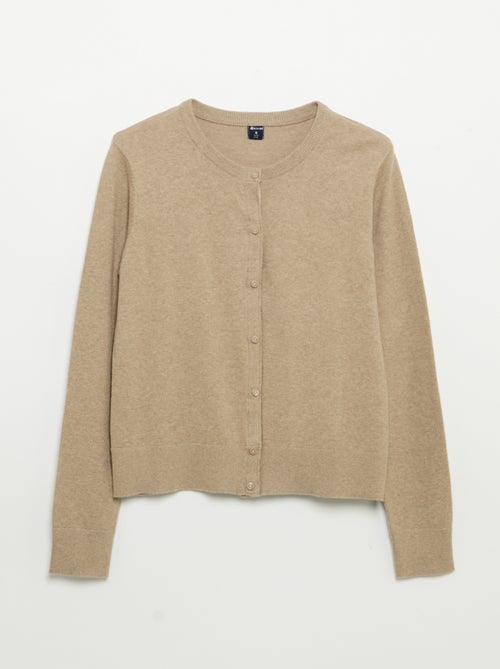Basic Strickjacke - Leicht anzuziehen - Kiabi Basic Strickjacke - Leicht anzuziehen - Kiabi