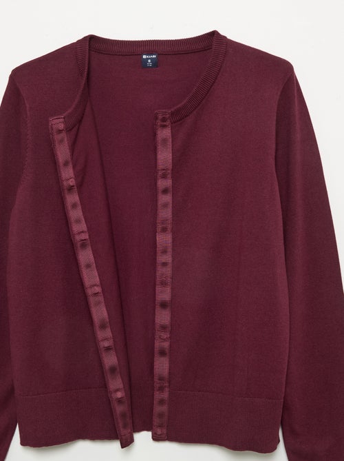 Basic Strickjacke - Leicht anzuziehen - Kiabi