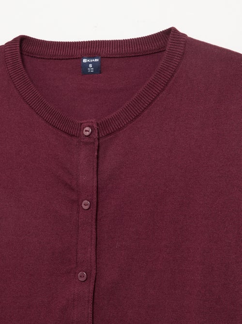 Basic Strickjacke - Leicht anzuziehen - Kiabi