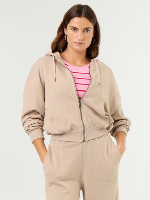 Basic Sweatshirt aus leichtem French Terry - Kiabi