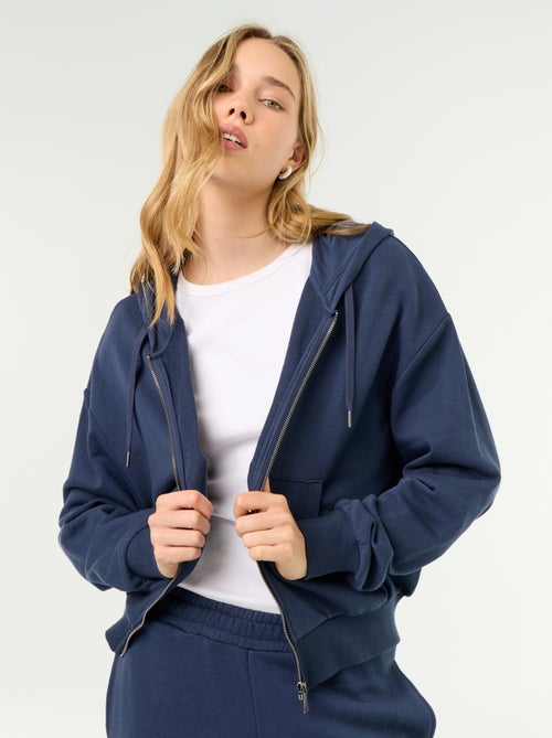 Basic Sweatshirt aus leichtem French Terry - Kiabi