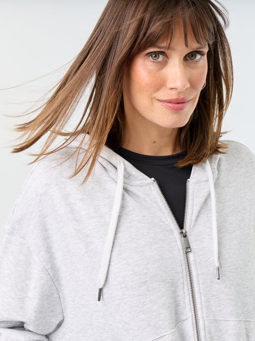 Basic Sweatshirt aus leichtem French Terry - Kiabi