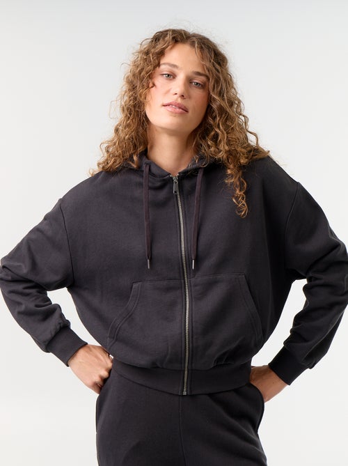 Basic Sweatshirt aus leichtem French Terry - Kiabi