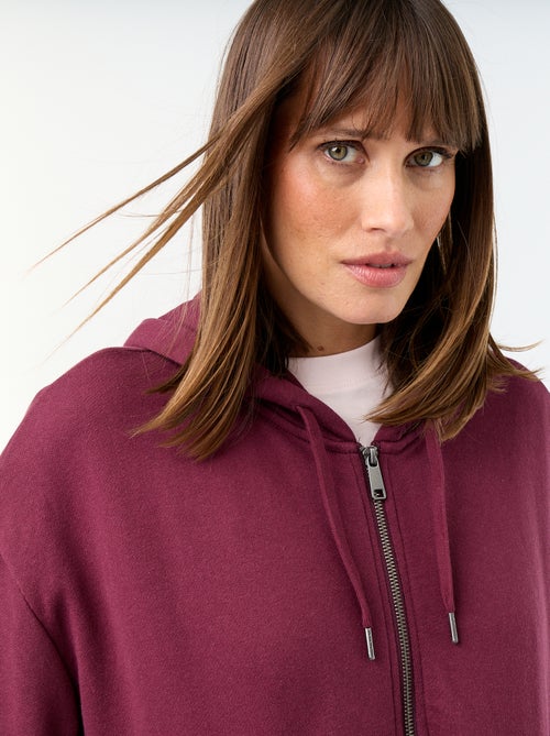 Basic Sweatshirt aus leichtem French Terry - Kiabi