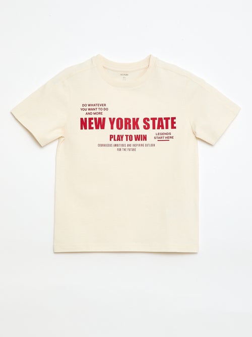 Basketball-Inspired T-Shirt - Kiabi