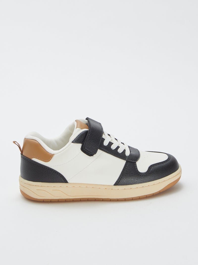 Baskets à scratch Marron - Kiabi