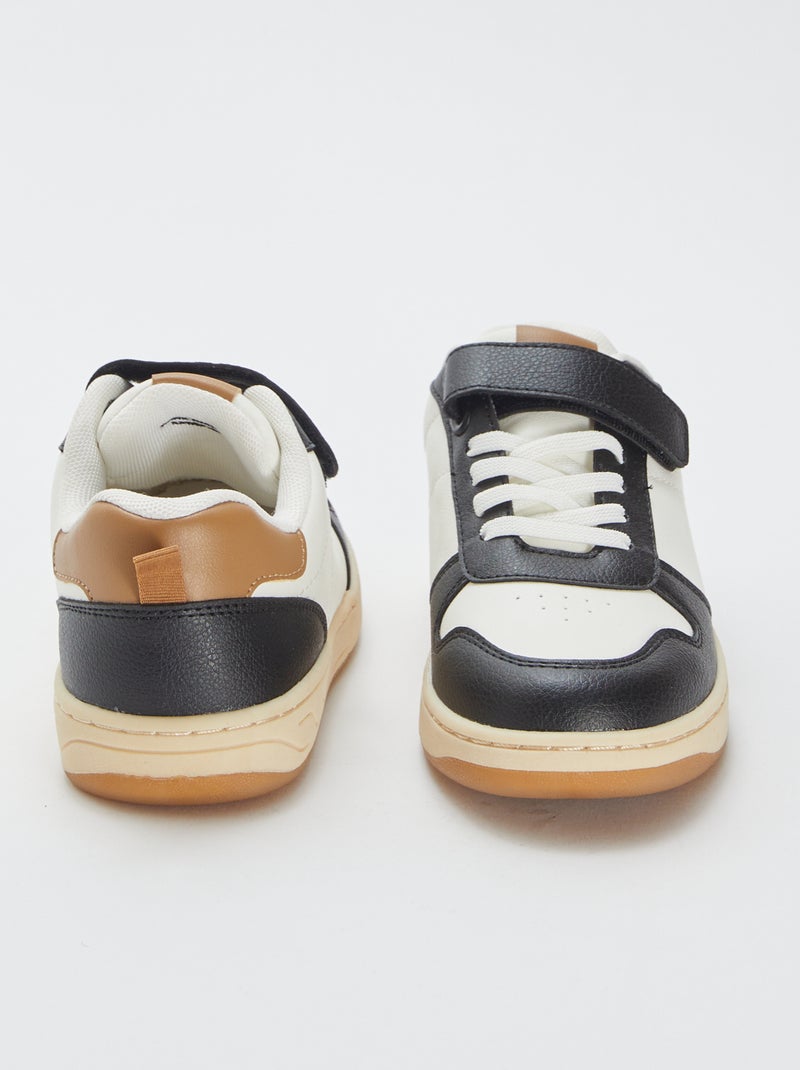 Baskets à scratch Marron - Kiabi