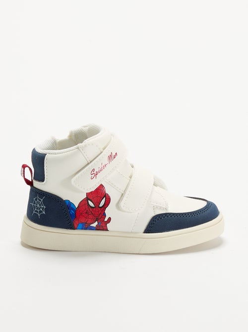 Baskets hautes 'Spider-Man' 'Marvel' à scratchs - Kiabi Baskets hautes 'Spider-Man' 'Marvel' à scratchs - Kiabi