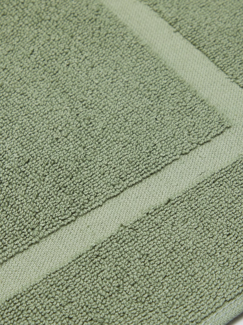 Bath mat 80 x 50 cm Green - Kiabi