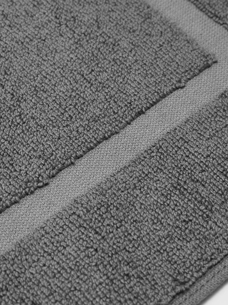 Bath mat 80 x 50 cm Grey - Kiabi
