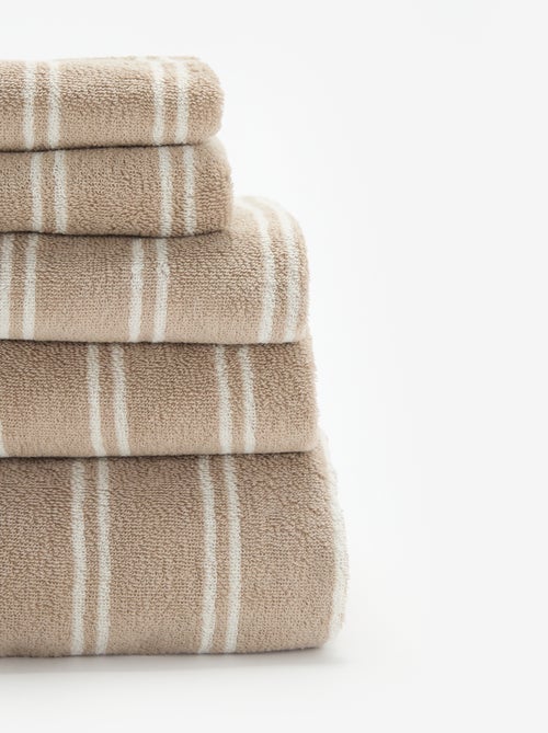 Bath towel - 30 x 50 cm - Kiabi