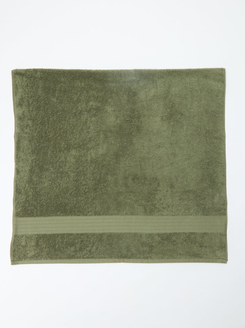 Bath Towel 70 x 130 cm - Kiabi Home Green - Kiabi