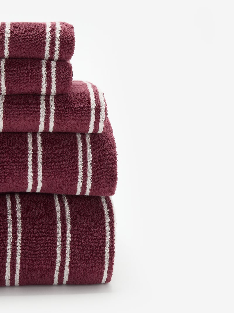 Bath Towel 70 x 130 cm Pink - Kiabi