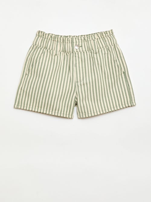 Baumwoll-Shorts - Kiabi