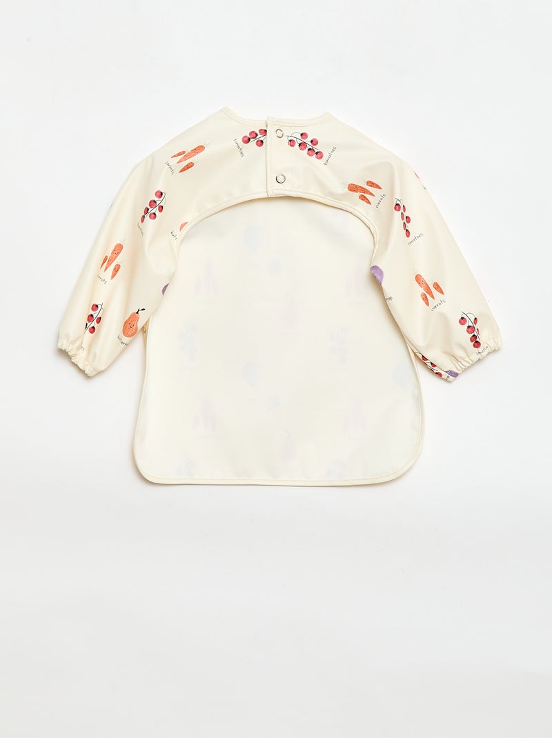 Bavoir tablier imperméable Beige - Kiabi