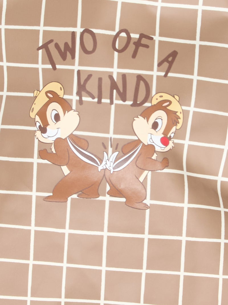 Bavoir tablier imperméable 'Tic et Tac' Marron - Kiabi