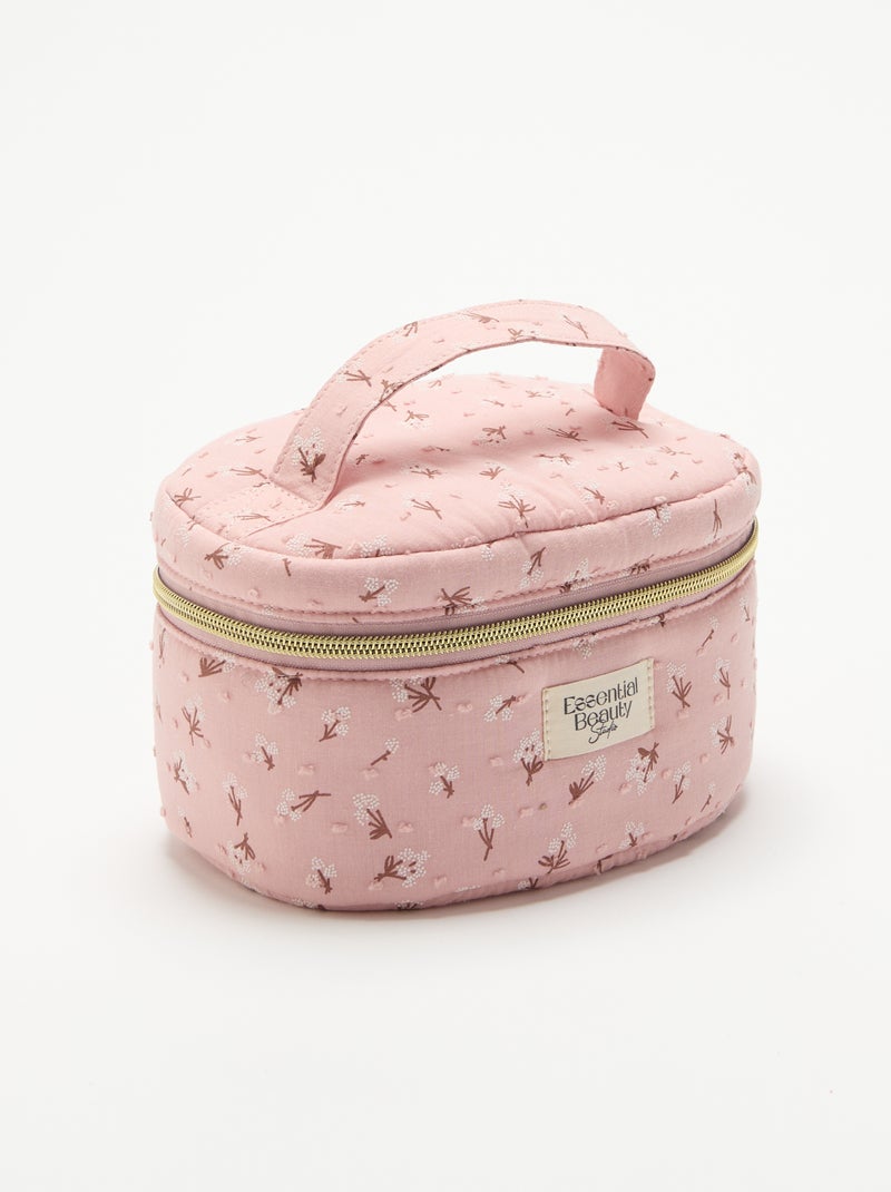 Beauty case stampato Rosa - Kiabi