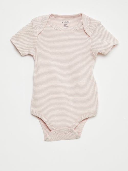 Bedruckte Baumwoll-Bodys – 3er-Set - Kiabi