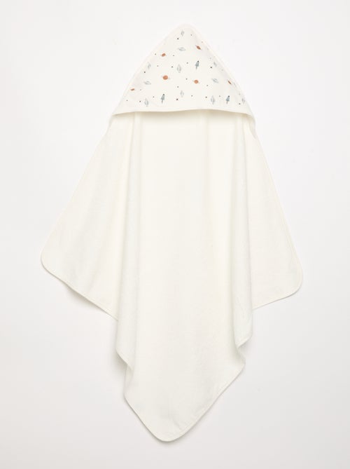 Bedruckte Decke aus Jersey-Baumwolle und Fleece - Kiabi