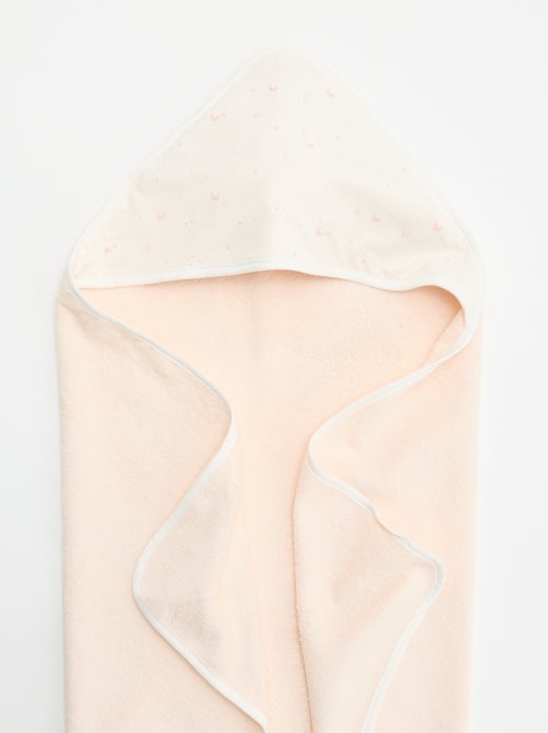 Bedruckte Decke aus Jersey-Baumwolle und Fleece - Kiabi
