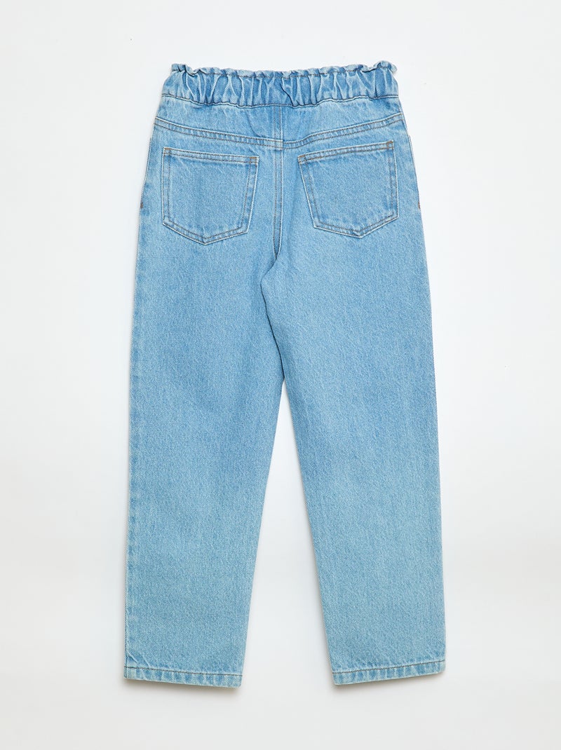 Bedruckte Jeans 'Stitch' Blau - Kiabi