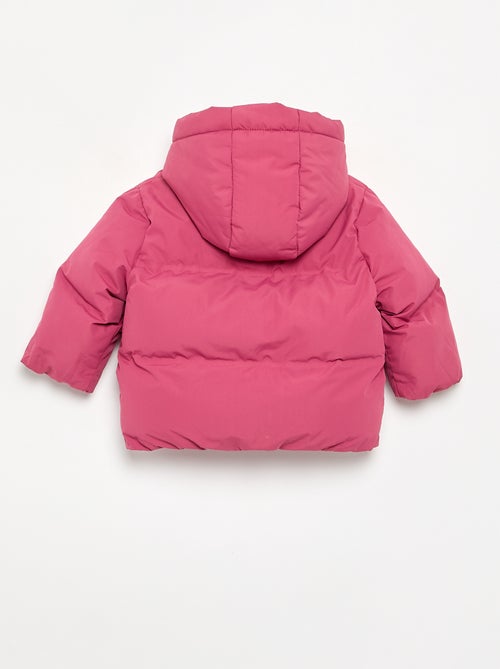 Bedruckte Steppjacke mit Kapuze - Kiabi