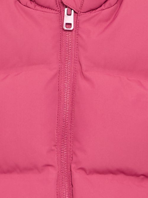 Bedruckte Steppjacke mit Kapuze - Kiabi