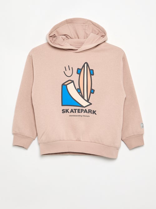 Bedruckter Kapuzenpullover - Kiabi