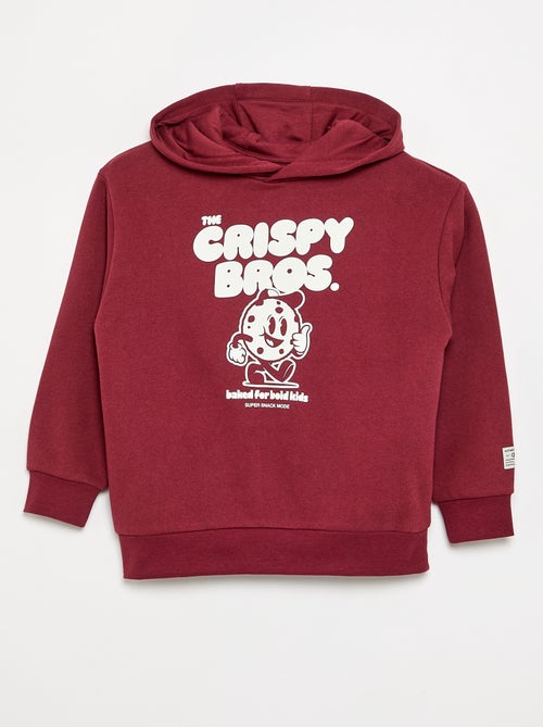 Bedruckter Kapuzenpullover - Kiabi